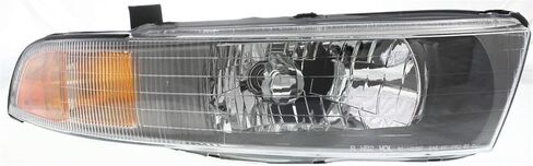 السائق في المرآب-السائق الجانبي للركاب لـ Mitsubishi Galant 2002-2003 Halogen مع المصباح (المصباح) يحل محل# MR972843 MR972844 in Kuwait