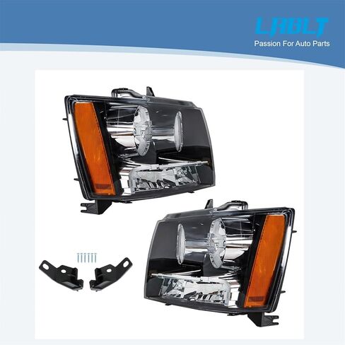 LABLT Headlights Front Head Lamps Replacement for 2007-2014 Avalanche Suburban Tahoe Headlight Assembly Pair Driver and Passenger Side in Saudi Arabia