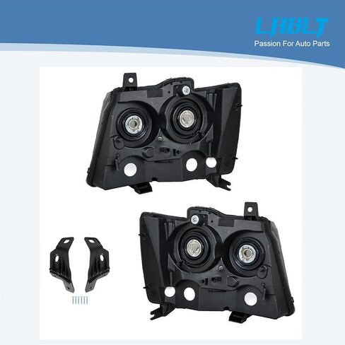 LABLT Headlights Front Head Lamps Replacement for 2007-2014 Avalanche Suburban Tahoe Headlight Assembly Pair Driver and Passenger Side in Saudi Arabia