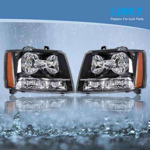 LABLT Headlights Front Head Lamps Replacement for 2007-2014 Avalanche Suburban Tahoe Headlight Assembly Pair Driver and Passenger Side in Saudi Arabia