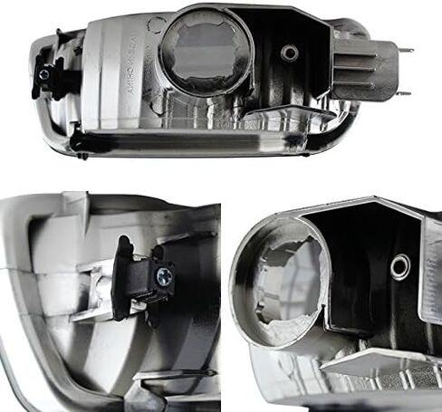 AKKON - For Smoke 01-04 Toyota Tacoma Pickup Truck Headlights 4PCS Front Lamps + Corner Signal Lights 2 Pieces Set in Saudi Arabia