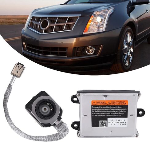 2PCS XENON Headlast Ballast Unit 22785848 لـ 2010-2016 CADILLAC SRX - HID متوافق مع D1R D1S D2R D2S 25906888 IGNITER in Saudi Arabia