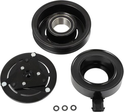Scitoo AC ضاغط القابض لعام 2004-2005 لـ Chevrolet Classic 2.2L 2004-2006 لـ CHEVROLET MALIBU 2.2L 2002-2004 for Oldsmobile alero 2.2L 2006 لـ Pontiac G6 2.4L 2268565 15241484 152587833 in Saudi Arabia