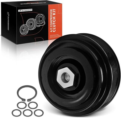 A-Premium Air Conditioner AC Compressor Clutch Kit Compatible with Mercedes-Benz C250 2012-2015, C300 2014, ML350 2012, SLK250 2012-2015 in Saudi Arabia