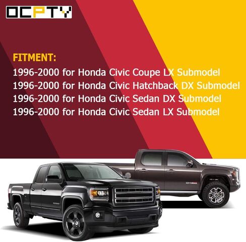 مقبض الباب OCPTY السائق الخلفي الخارجي بديل الجانب الأيسر FIT 1996-2000 لهوندا سيفيك خارج مقبض الباب الأسود in Saudi Arabia