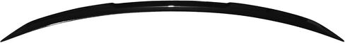 Ikon Motorsports ، Trunk Spoiler متوافق مع 2016-2025 Tesla Model X ، V Style Painted Black ABS Plastic Trunk Lid Lip Wing Wing in Saudi Arabia