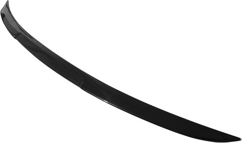 Ikon Motorsports ، Trunk Spoiler متوافق مع 2016-2025 Tesla Model X ، V Style Painted Black ABS Plastic Trunk Lid Lip Wing Wing in Saudi Arabia