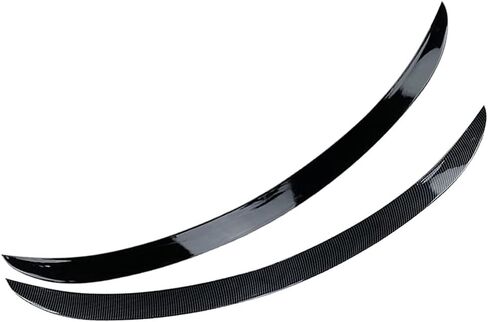 Car Tail Wing Wing Trunk Spoiler Flitter Shrim Trim متوافق مع Mercedes Benz GLC Coupe 260 300 C253 2017 2018 2018 2020 2021 2022 (Black Glossy) in Saudi Arabia