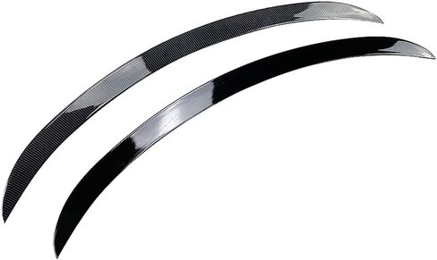 Car Tail Wing Wing Trunk Spoiler Flitter Shrim Trim متوافق مع Mercedes Benz GLC Coupe 260 300 C253 2017 2018 2018 2020 2021 2022 (Black Glossy) in Saudi Arabia