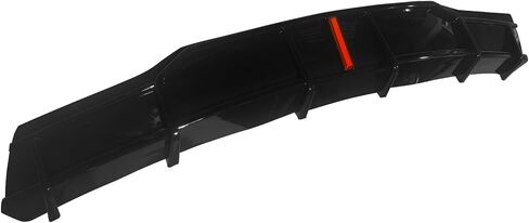 FreeMotor802 الناشر الخلفي ث/LED ، يناسب 2022-2025 Tesla Model X ، Ikon Gloss Black Pp polypropylene jootper appling live lip splitter spoilance kead add-on out-on out kit kit in Saudi Arabia
