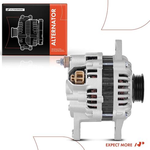 A-Premium Convaluate متوافق مع Ford Probe 1993-1997 & Mazda 626 1993-2002 ، MX6 1993-1997 ، 2.0L ، 12V 80A 4-GROOVE PROMLEY ، استبدل# A002T33892 ، A002T33891ZC in Saudi Arabia