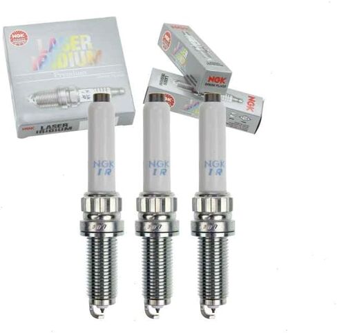 3 pc NGK Laser Iridium Spark Plugs compatible with Mini Cooper 1.5L L3 2014-2019 in Saudi Arabia