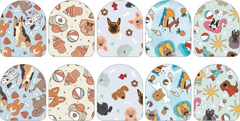 Glucomart Adhesive Patches for Omnipod (5 Count) – Maximum Strength Patches, Waterproof & Hypoallergenic (Dogs Variety Pack) (Omnipod) in Kuwait