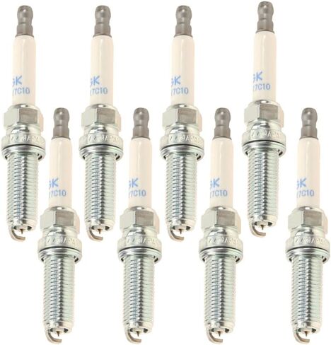 NGK Set of 8 Laser Iridium Spark Plug Fine Wire For Jaguar Land Rover 5.0l V8 in Saudi Arabia
