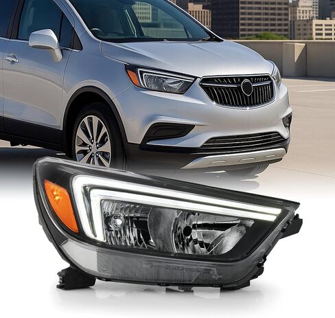 AKKON - For 2017-2022 Buick Encore OE Headlights Assembly w/LED Light Tube DRL - Driver Side in Saudi Arabia