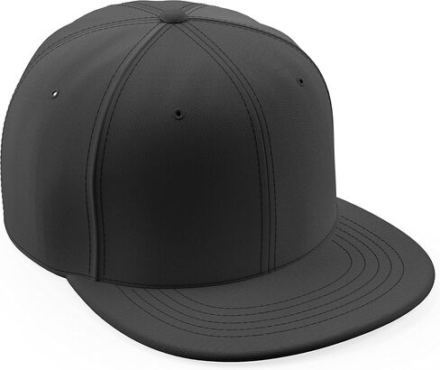 Daxton Classic Blank Snapback Flat Bill Visor Hat Cap One Size Adjustable Back in Saudi Arabia