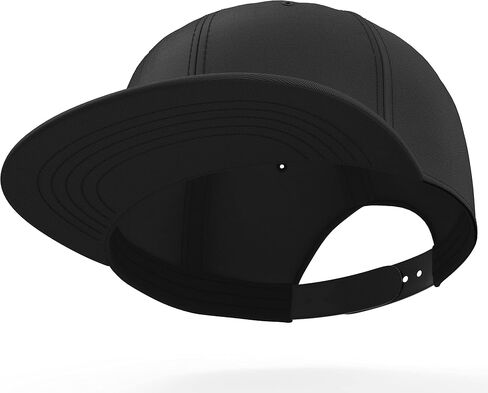 Daxton Classic Blank Snapback Flat Bill Visor Hat Cap One Size Adjustable Back in Saudi Arabia