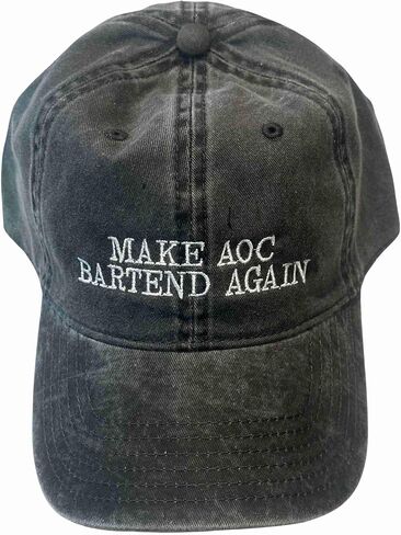 Make AOC Bartend Again Hat 2310 - Embroidered Adjustable Political Statement Cap in Saudi Arabia