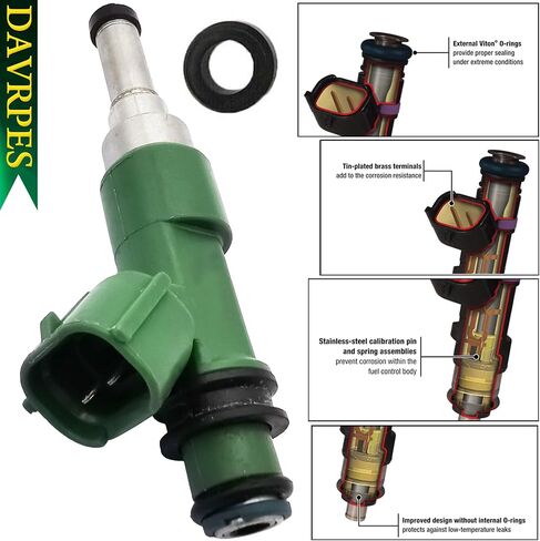 5VK-13761-00-00 Fuel Injectors 12 Holes Disc Engine Fuel Spray Nozzle For Yamaha Raptor 700 YFM700, 700R SE - YFM700RSES, XT660R, MT03 (25KW), XT660X 2006-2017 5VK137610000｜5VK 13761 00 00 in Saudi Arabia