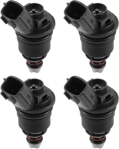 X AUTOHAUX 4 Pcs 16600-67U00 16600-67U10 Fuel Injector for Nissan 240SX Silvia 1991-1998 KA24DE SR20DET for Nissan 300ZX 3.0L 1996 for Infiniti Q45 4.5L 1993-1996 in Saudi Arabia