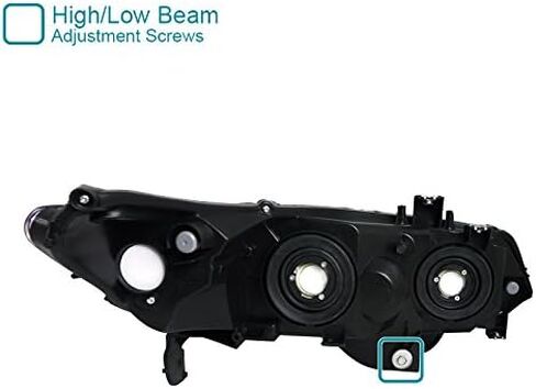 SPEC-D TUNING Smoke Lens Headlights Compatible with 2006-2011 Honda Civic Coupe L+R Pair Head Light Lamp Assembly in Saudi Arabia
