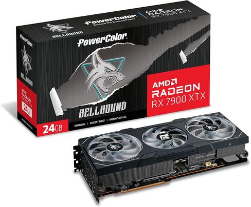PowerColor Twin Fan AMD Radeon RX 7800 XT 16GB GDDR6 in Saudi Arabia