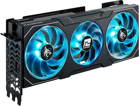 PowerColor Twin Fan AMD Radeon RX 7800 XT 16GB GDDR6 in Saudi Arabia