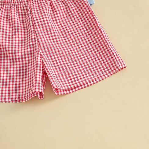 Toddler Boy Summer Clothes Animal Embroidery Smocked Short Sleeve T-Shirt + Casual Shorts in Saudi Arabia