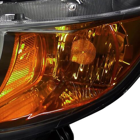 SPEC-D TUNING Smoke Lens Headlights Compatible with 2006-2011 Honda Civic Coupe L+R Pair Head Light Lamp Assembly in Saudi Arabia