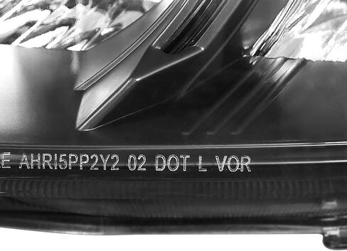 SPEC-D TUNING Smoke Lens Headlights Compatible with 2006-2011 Honda Civic Coupe L+R Pair Head Light Lamp Assembly in Saudi Arabia