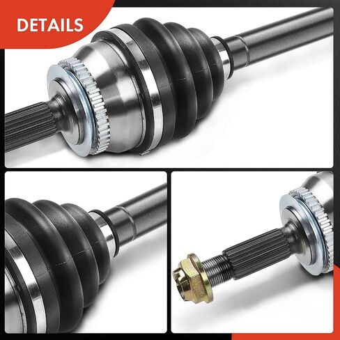 A-Premium CV Axle Shaft Assembly Compatible with Kia Spectra 2006 2007 2008 2009, Spectra5 2007 2008 2009, L4 2.0L, Automatic Transmission, Front Right Passenger Side in Saudi Arabia