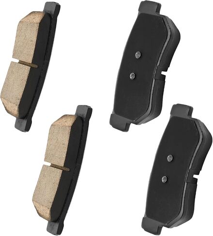 منصات الفرامل الخلفية السيراميك Philtop لـ Hyundai Santa Fe 2001-2006 ، 4 PCS استبدل # D813 in Saudi Arabia