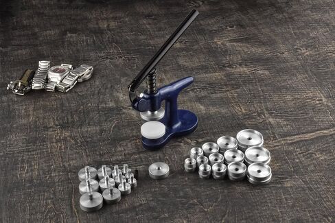 SE 30Pc Watch Glass & Back Fitting Press Tool Set with Cast Iron Machine and Assorted Dies -JT1228 in Saudi Arabia