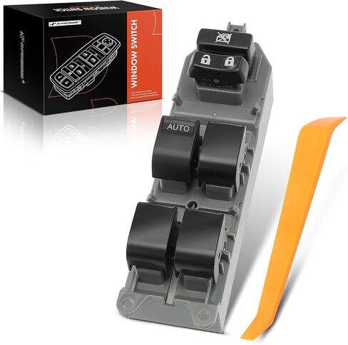 A-Premium Master Power Window Switch Compatible with Toyota Camry 2007-2017, Highlander 2008-2013, Prius C 2012-2019, 15-Pin with Auto Down, Replace# 8482006060, 8482006061 in Saudi Arabia