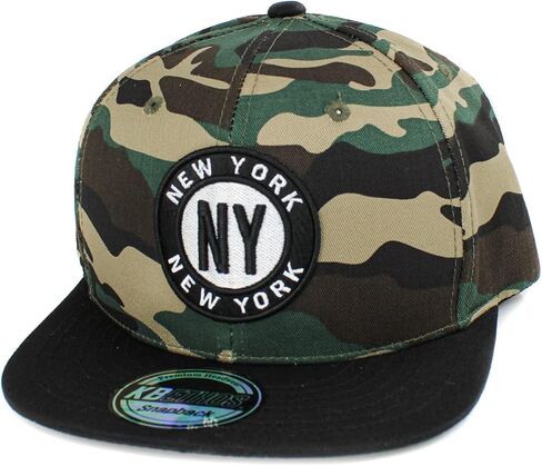City Snapback مطرزة أزياء Snapback Hat New York Brooklyn قابلة للتعديل Cap Cap Mens Womens in Kuwait