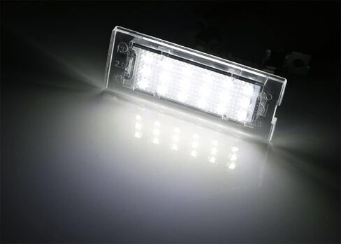 Ijdmtoy Can Bus Bus خالية من مصابيح LED LED كاملة متوافقة مع BMW 2001-2006 E53 X5 ، 2004-2009 E83 x3 ، مدعوم من 18-SMD Xenon LED الثنائيات in Saudi Arabia