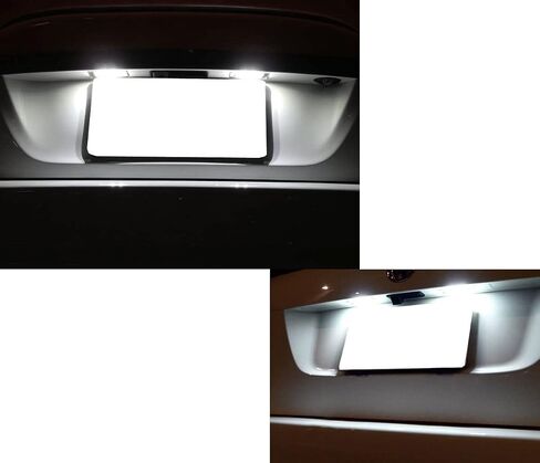 Ijdmtoy Can Bus Bus خالية من مصابيح LED LED كاملة متوافقة مع BMW 2001-2006 E53 X5 ، 2004-2009 E83 x3 ، مدعوم من 18-SMD Xenon LED الثنائيات in Saudi Arabia