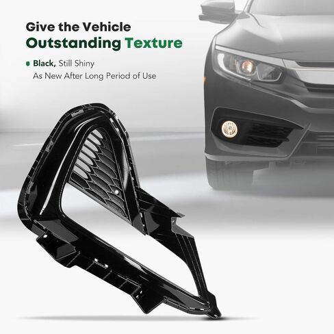 YHTAUTO Fog Light Bezel Fits Kia Optima 2019-2020 Front Bumper Fog Light Cover Trim Left Driver Side in Saudi Arabia