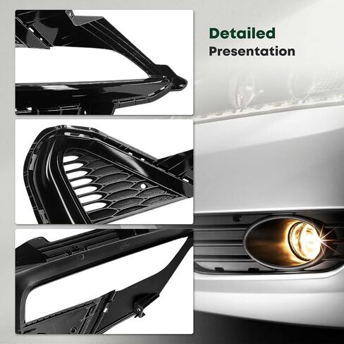 YHTAUTO Fog Light Bezel Fits Kia Optima 2019-2020 Front Bumper Fog Light Cover Trim Left Driver Side in Saudi Arabia