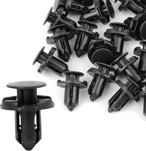 UXCELL 50 PCS 9MM PLAST PUSH PUSH CLIPS PUMPER CLIPS CLIPS RIVET CLIPS MR200300 FOR HONDA in Saudi Arabia