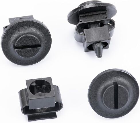OAUTOO 10sets Upper & Lower Engine Cover Locking Pin with Grommet Kit 4A0-805-121-A, 4A0-805-163 for VW Passat Fits Audi 100 90 A4 A6 A8 allroad RS4 RS5 S4 S6 S8 1992-2015 in Saudi Arabia
