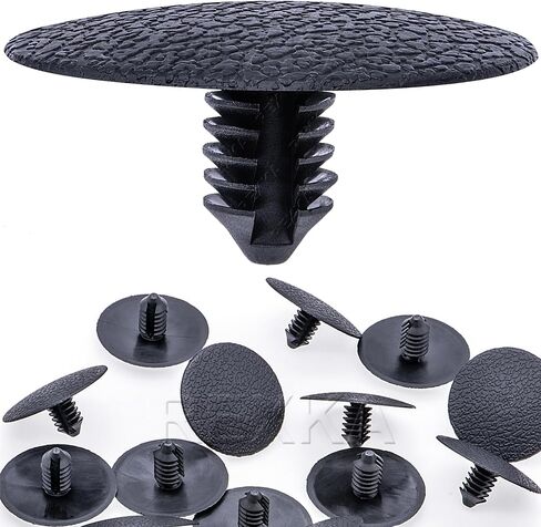Rexka 30pcs 7mm Hole Fender Liner Splash Shield Hood Consulation Clips W708633-S300 for Ford F150 Bronco Escape Fusio Flex MKC MKT W708633S300 in Saudi Arabia