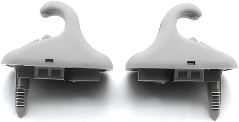 2PCS Sun Visor Holder Support Clips Retainer Hook Clips Fits for Hyundai Elantra 2017 Creta 2015-2017 Sonata 2015-2018 Reply# 85235-C9000 85235C9000 in Saudi Arabia