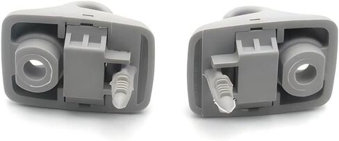 2PCS Sun Visor Holder Support Clips Retainer Hook Clips Fits for Hyundai Elantra 2017 Creta 2015-2017 Sonata 2015-2018 Reply# 85235-C9000 85235C9000 in Saudi Arabia