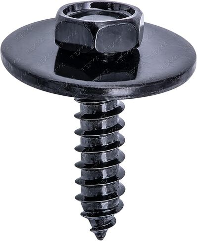 Rexka 15pcs M4.8 Fender Liner Bumper Cover Hex Head Screw for BMW 07147129161 E46 E90 E39 E60 E91 E92 E93 E63 E64 E38 X1 X3 X5 in Saudi Arabia