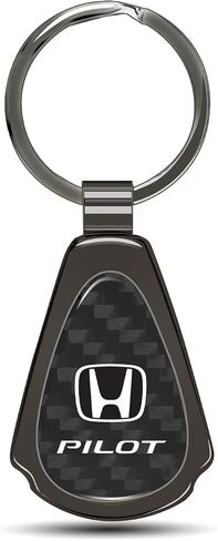 لسلطة Honda Pilot الحقيقية الألياف الكربونية Chrome Metal Seardrop chain in Kuwait