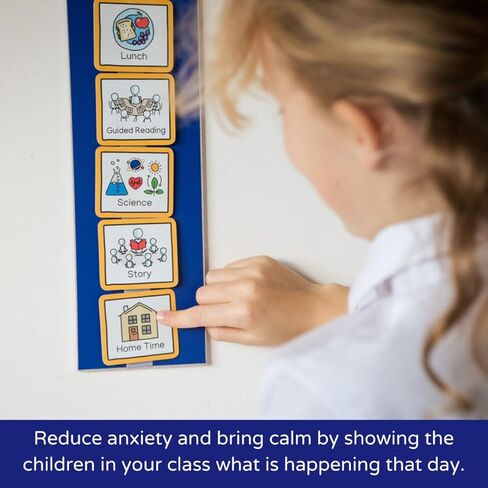 الجدول الزمني المرئي للرعاية النهارية الجدول الزمني المرئي لرياض الأطفال ، إرسال ، مرض التوحد ، الكلام واللغة ، اضطراب فرط الحركة ونقص الانتباه ، ASD ، Aspergers in Kuwait