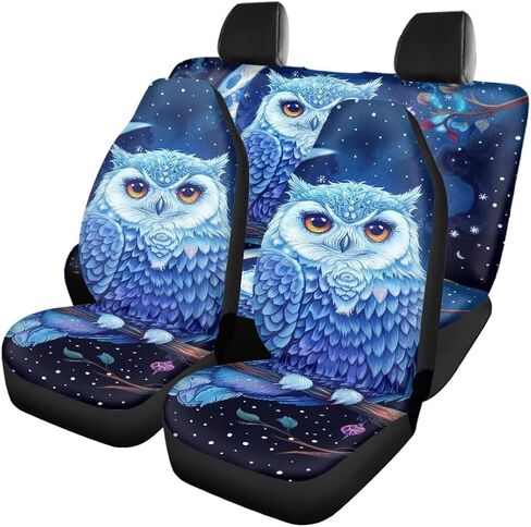 Car Seat Covers Full Set Highland Cow Print Easy to Install Cover Set Car Seat Protectors Automotive Interior Cover for Car Truck Van SUV in Kuwait