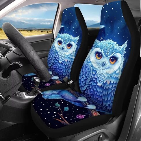 Car Seat Covers Full Set Highland Cow Print Easy to Install Cover Set Car Seat Protectors Automotive Interior Cover for Car Truck Van SUV in Kuwait