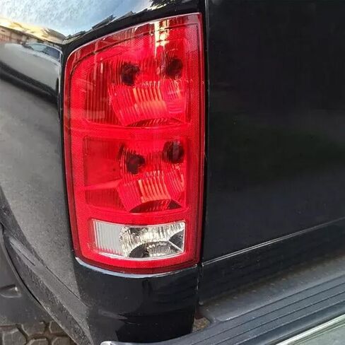 For 2002 2003 2004 2005 2006 Dodge Ram Tail Lights w/Bulbs Halogen Assembly for 02-06 Ram 1500, 03-06 Ram 2500 3500 Taillights Rear Brake Rear Lamps, Driver + Passenger Side CH2801165 CH2800165 in Saudi Arabia